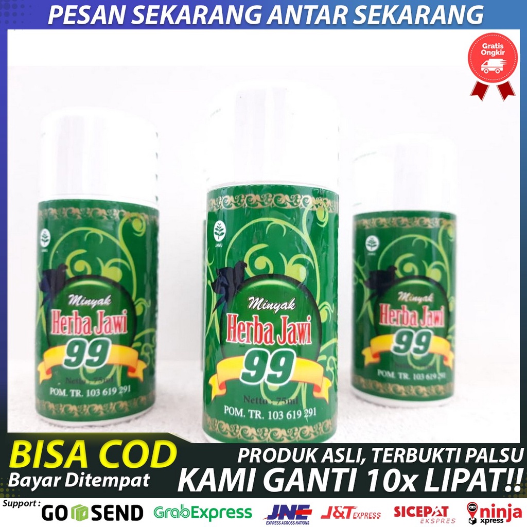 Minyak But But - Minyak Herba Jawi 99 - Obat Patah Tulang - Minyak Pijat Patah Tulang - Minyak Pijat