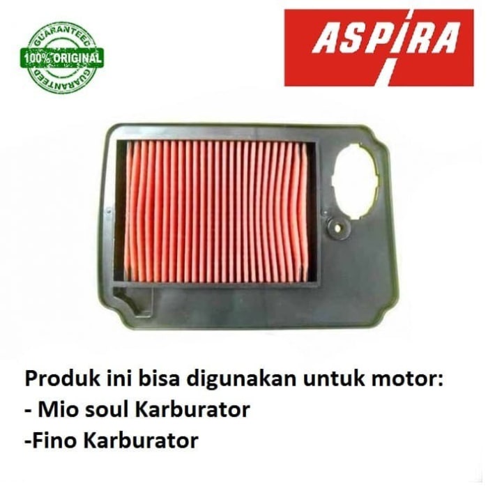 Filter Saringan Udara Hawa - Mio Soul Lama Fino Karbu Asli Aspira YH-WE445-MIS-1710