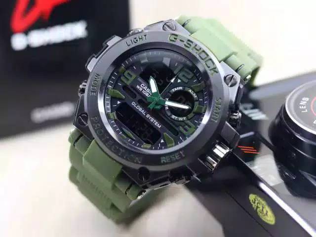 Jam G Shock Pria G_808 Water Resistant Free Batrai Cadangan