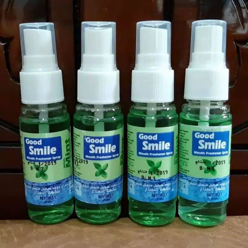 MY WAY  Parfum Mulut penghilang Bau mulut good smile with cloves 30ml