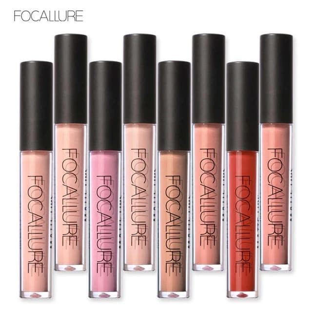 (READY &amp; ORI!) Focallure 12 Colors Lip Matte Lipstick Matte FA24 FA 24 Lip Cream Nude Series