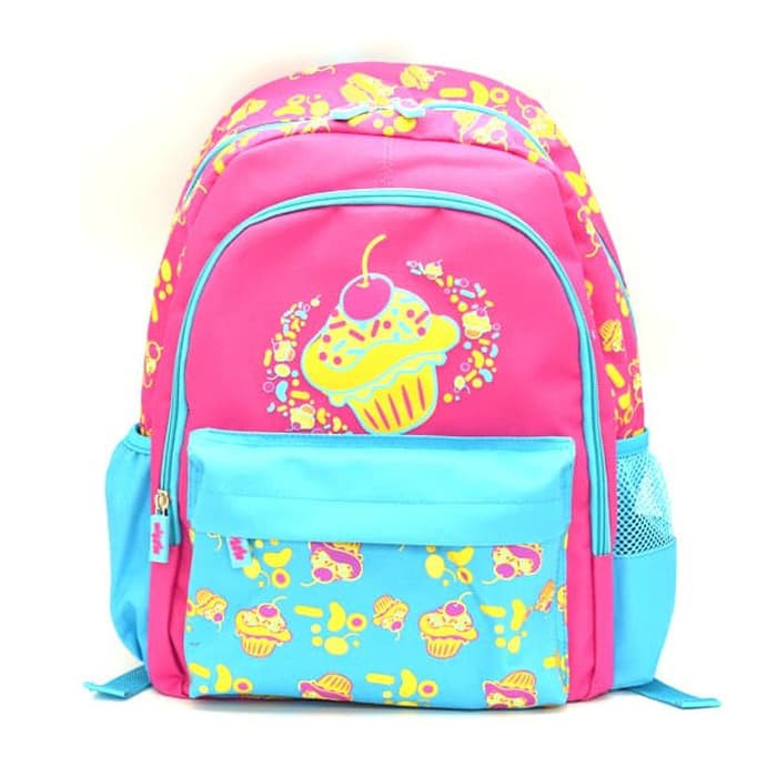 SPECIAL    BACKPACK WIGGLE / TAS SEKOLAH ANAK DESAIN WIGGLE CUPCAKE