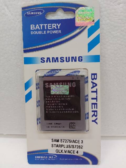 Baterai/Batre Samsung S7275/ACE3 STARPLUS/S7262 GLX.V/ACE 4/