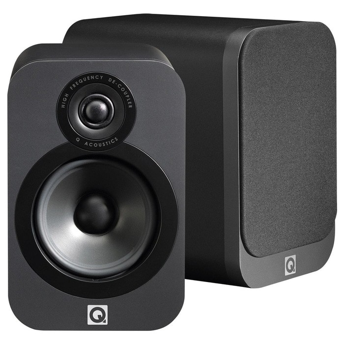 Q Acoustic 3020 Bookshelf Speaker Graphite