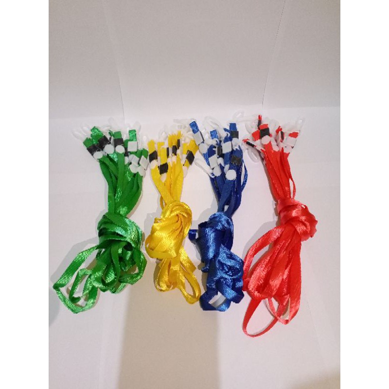 

Azka_Niam SATU IKAT ( 10 PCS ) Cantol Tali Id Card Plastik Gantungan Tali Id Card