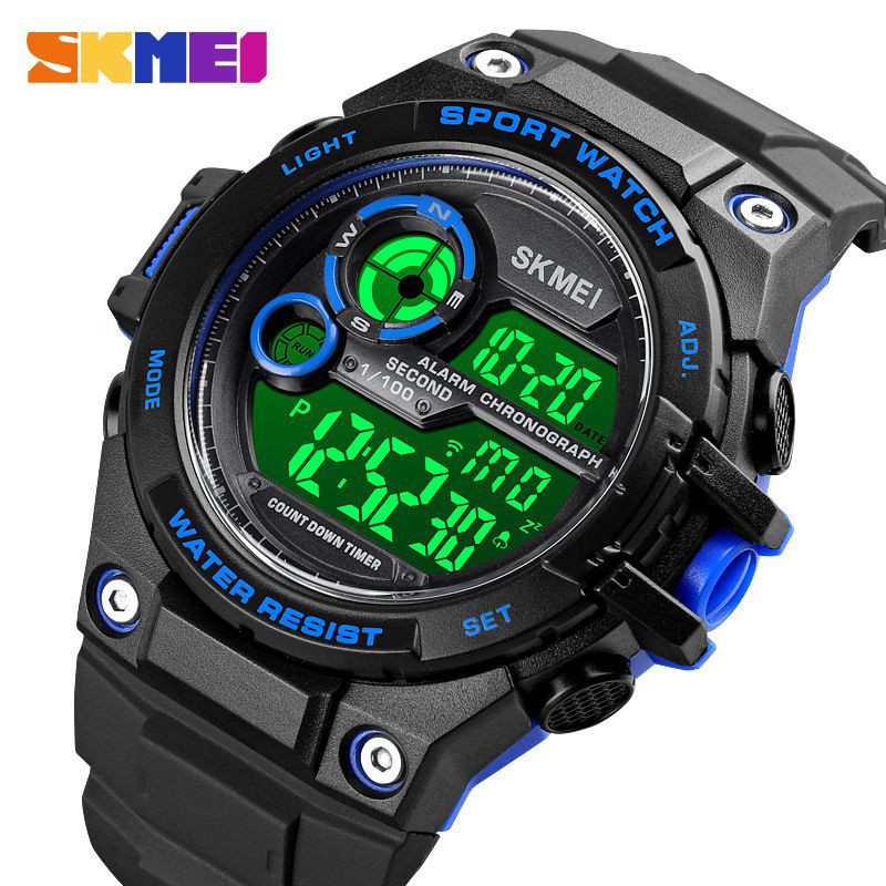 SKMEI 1759 Jam Tangan Pria Digital Anti Air 10 Bar WATCHKITE WKOS