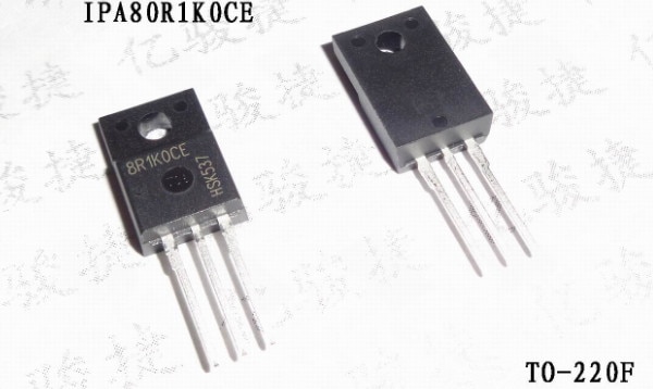 (Ready Stock) 1pcs/lot 8R1K0CE IPA80R1K0CE 18A 800V TO220F