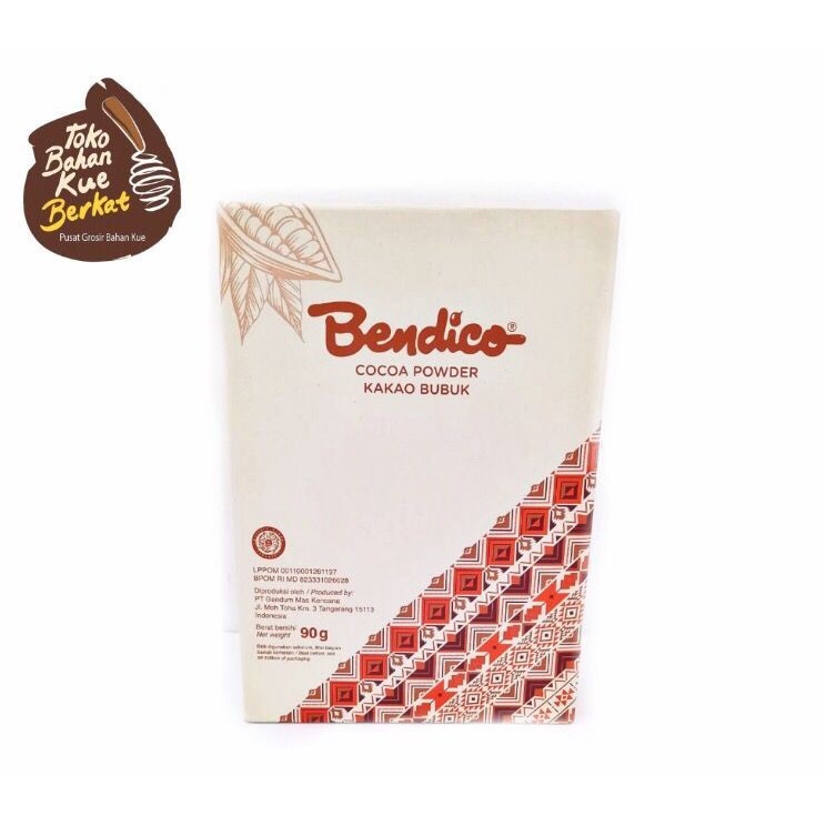 Coklat Bubuk Bendico 90 Gram/Setengah Carton 12 Pcs