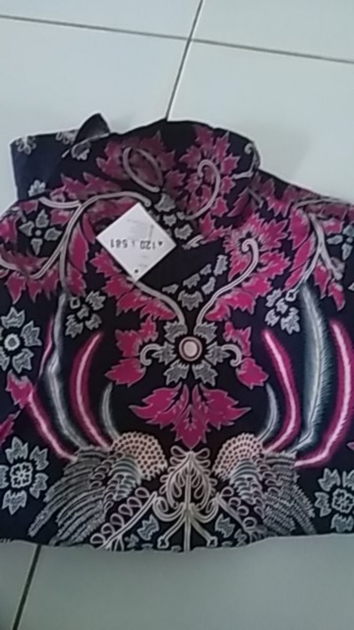 Gamis Muslim Fashion – Gamis Batik Wanita 120 -2