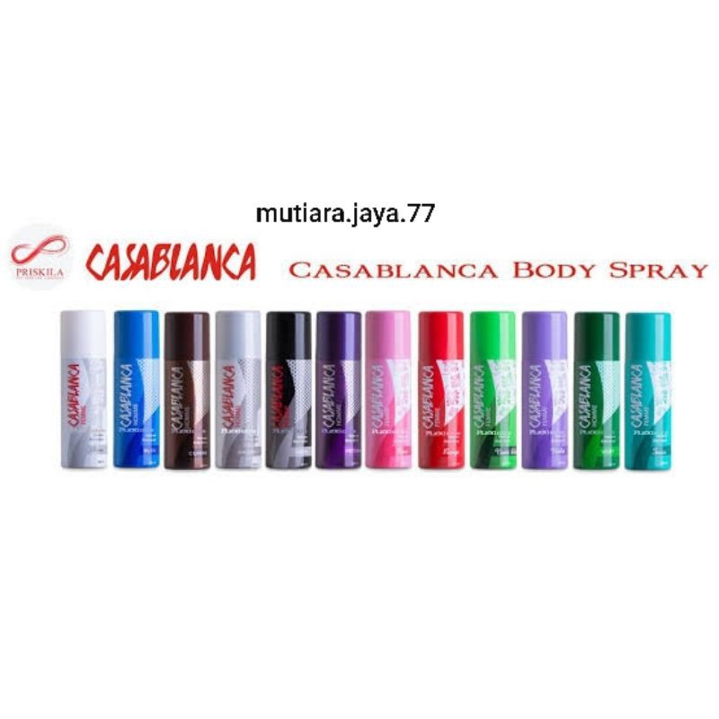 Casablanca Parfum Kaleng 100ml /65ml