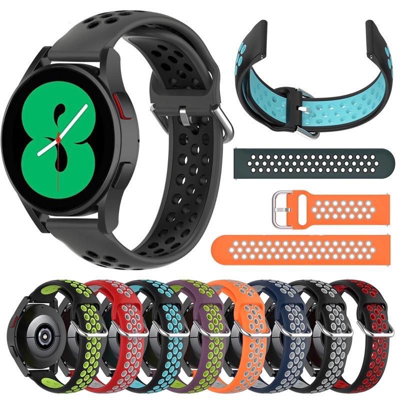 Strap Tali Jam Samsung Galaxy Watch 5 40mm 44mm Watch 5 Pro 45mm - Nike Rubber Silikon Sporty