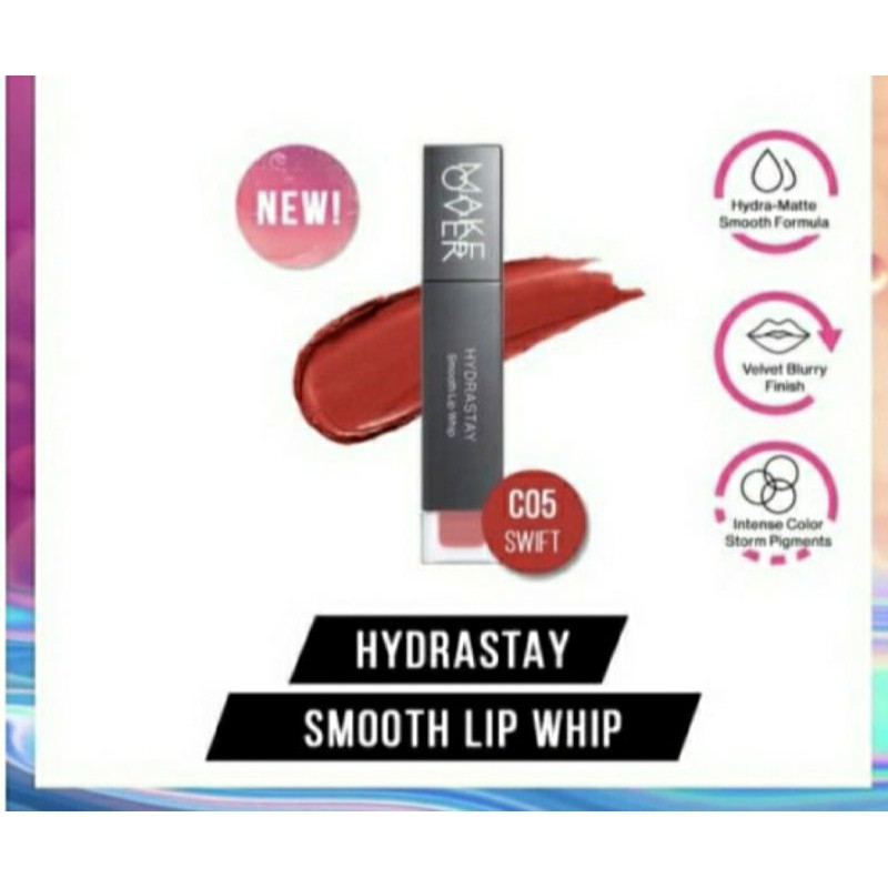 MAKE OVER HYDRASTAY SMOOTH LIP WHIP