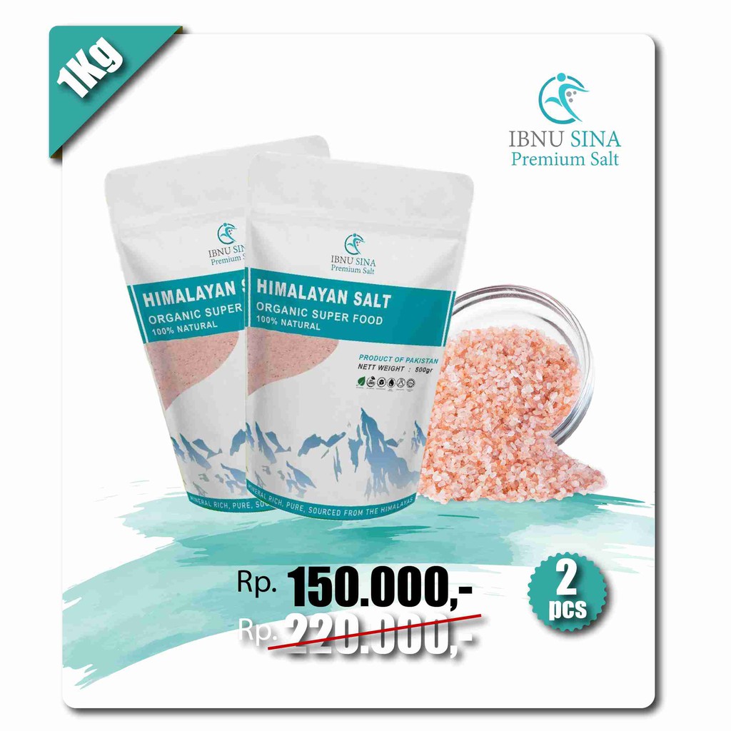 ORI Garam Himalaya | Ibnu Sina | Himsalt 1Kg | Asli tambang Pakistan