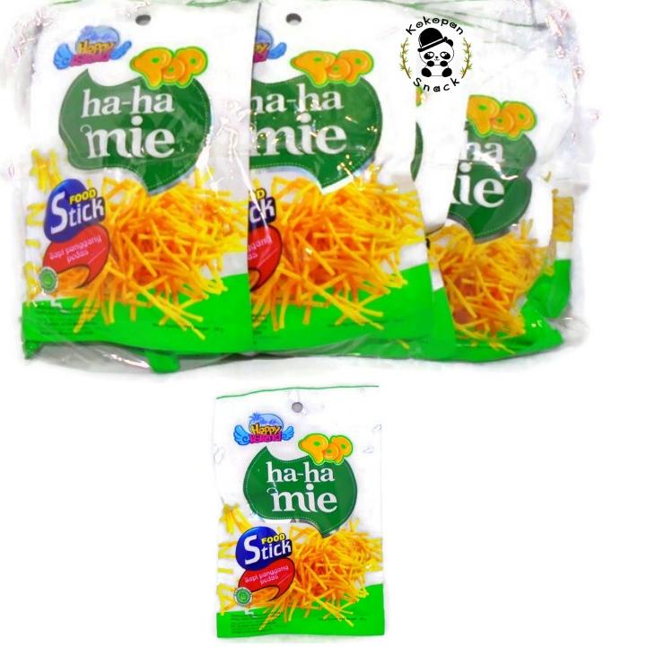 

(Terbaik)/【5.5 SALE】/5.5 COD/「Original」/【Grosiran Murah✅】 Pop Ha Ha Mie Stick Pak isi 10 pcs 【COD】