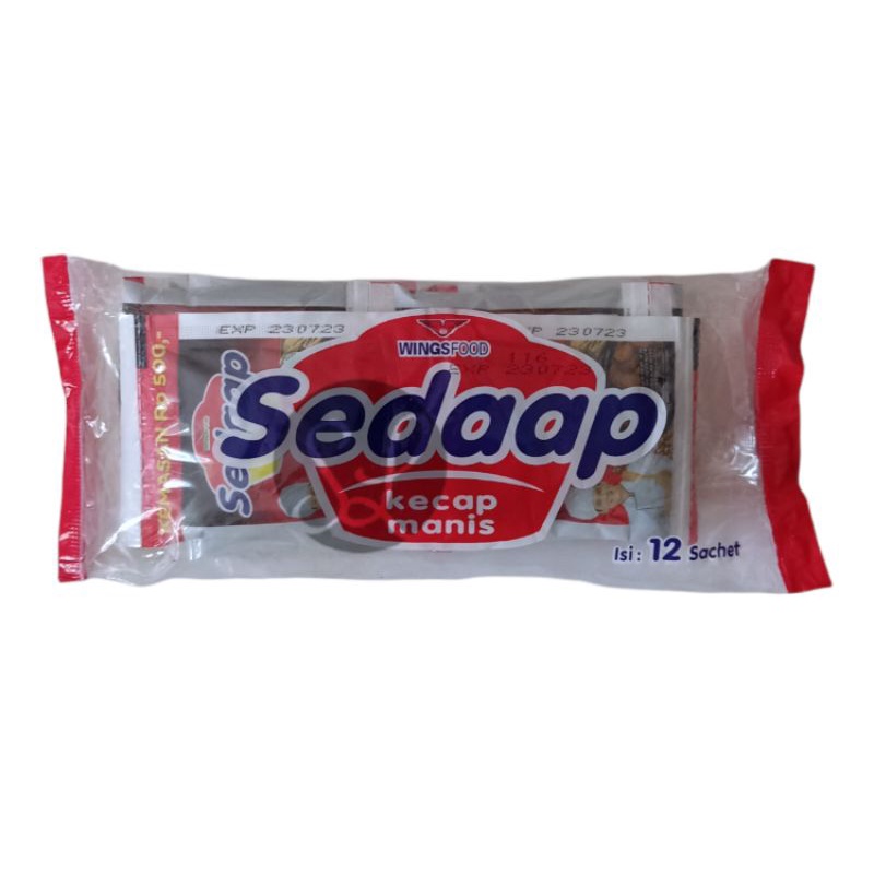 Sedaap Kecap Renteng Isi 12pc Sachet Kecap Sedaap