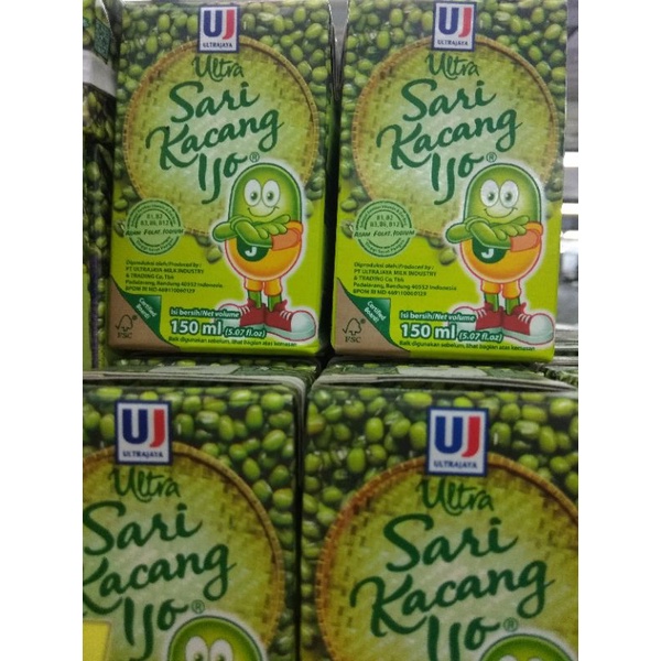 

Ultra Sari Kacang Hijau 150 Ml