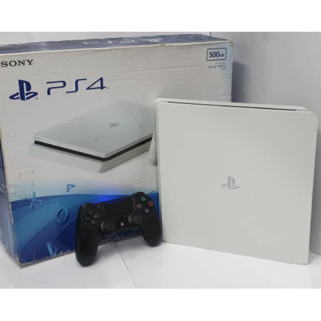 Sony ps4 playstation 4 ps 4 slim 500 gb free 3 game siap pake PRE OWNED mulus garansi