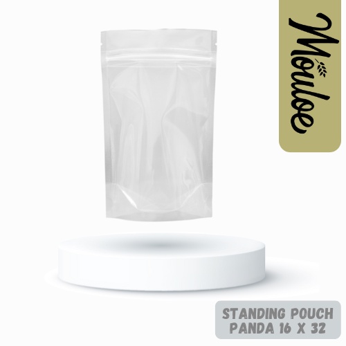 STANDING POUCH PANDA UKURAN 16X32 | Mouloemart | kemasan berdiri dengan ziplock