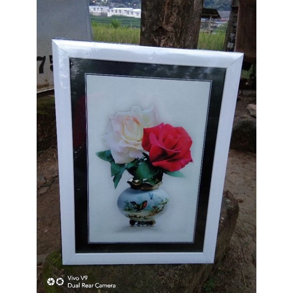 TERMURAH 10Rs pigora pigura figura pigura frame bingkai foto/sertifikat minimalis ukir 10 Rs/A4 fiber linen kertas warna emas, putih, hitam, silver