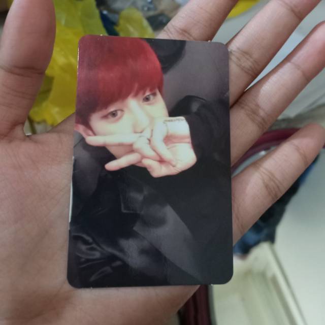 Chanyeol Photocard Monster Exact