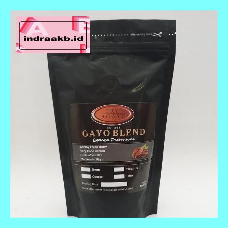 

Kops05X Kopi Gayo Blend Premium 250 Gram (Arabika/Robusta) Biji/Bubuk - Biji Cof05Sc