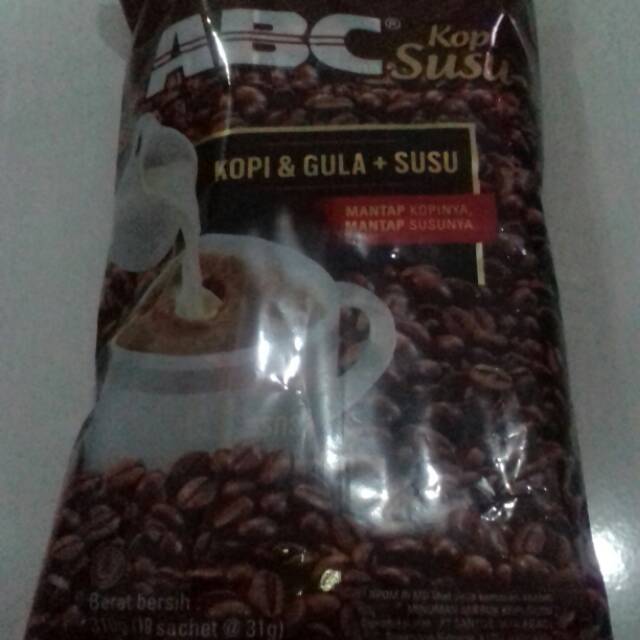 

ABC Kopi Susu isi 10 sachet