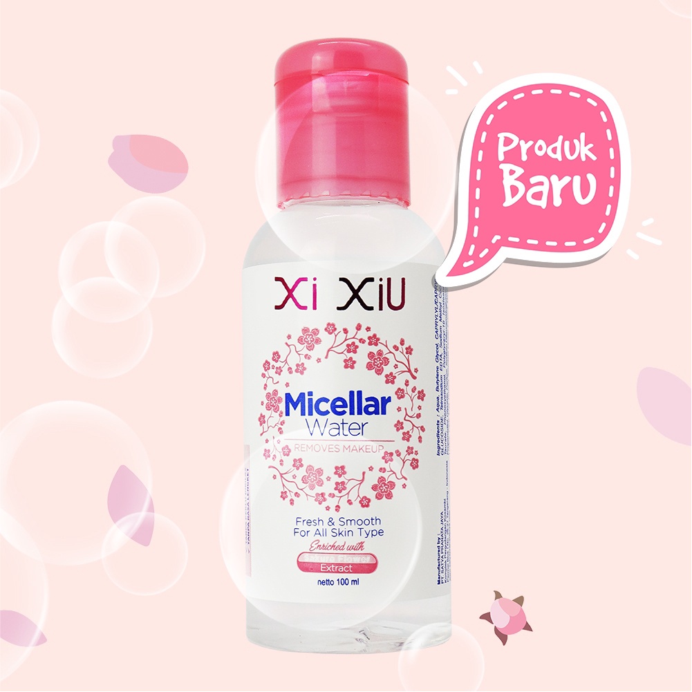 Xi Xiu Micellar Water / Makeup Remover / Facial Wash / Toner | Sakura Flower 100ml