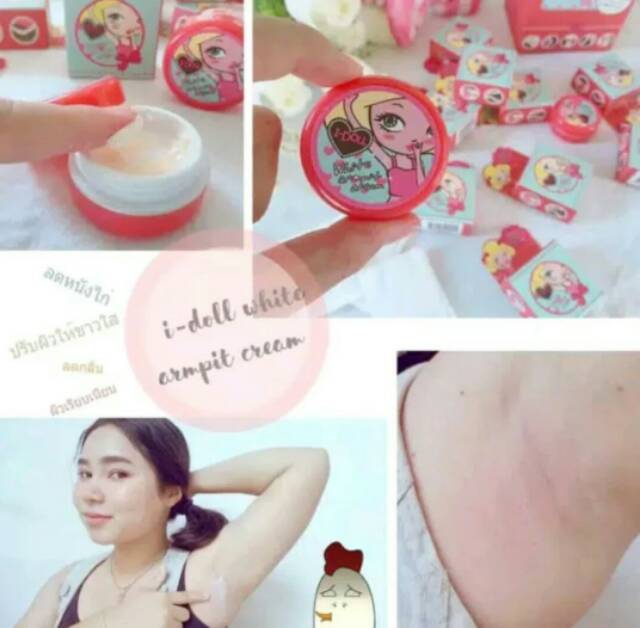 I-Doll Idoll White Armpit Cream /Idoll Pemutih Ketiak Original Thailand