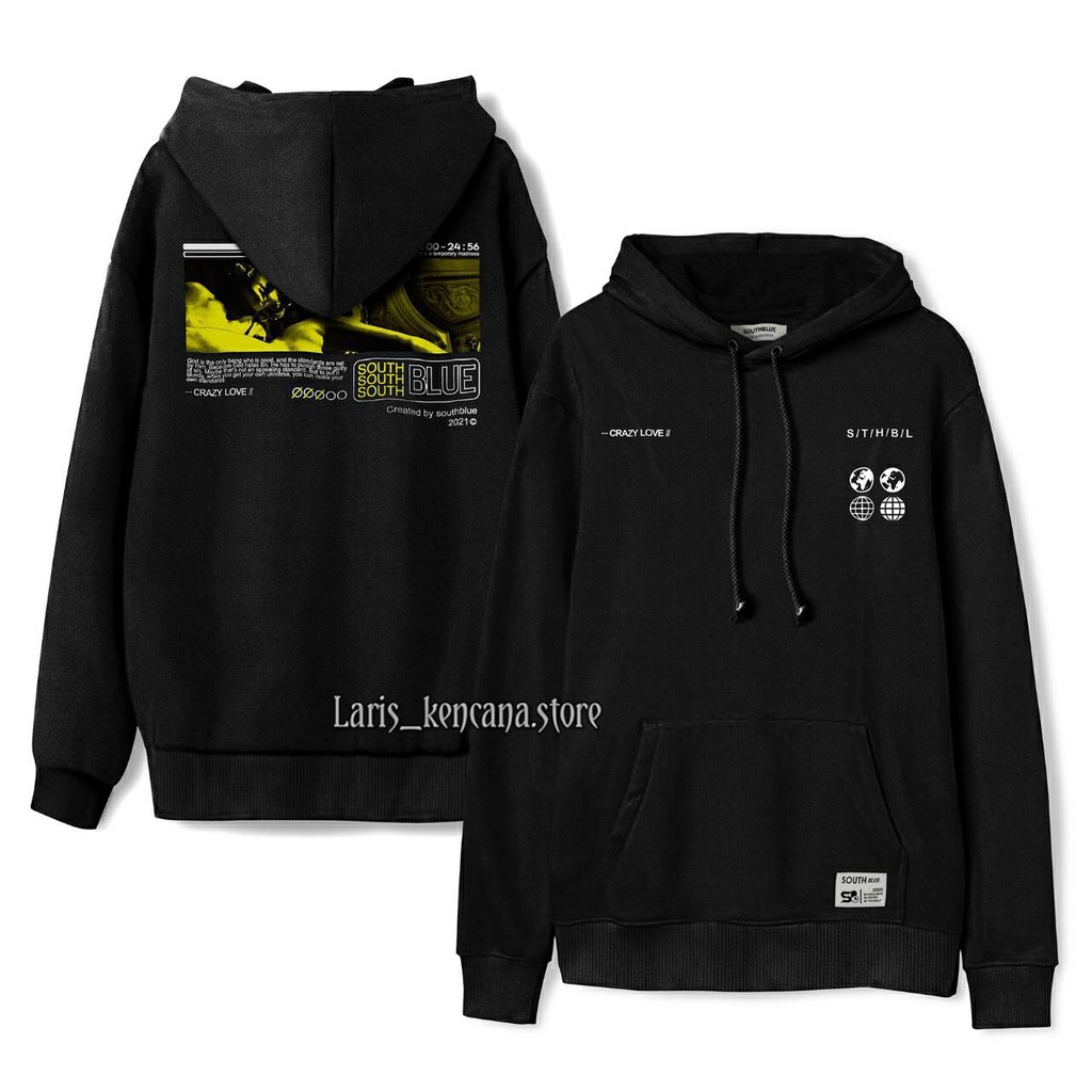 Sweater Hoodie Pria Wanita Jumbo M-L-XL-XXL-3XL Crazy Love/Switer Murah/Suiter Distro/Jaket Pria/Jak