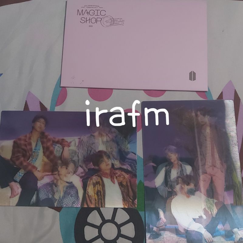Official BTS Magic Shop - Lenticular Postcard Set