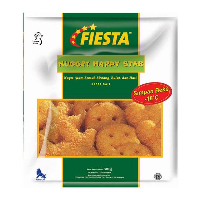

Fiesta Nugget Happy Star 500gr