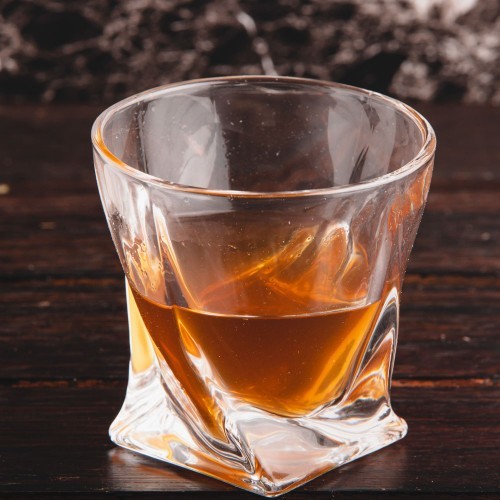 Whiskey Glass 072 Twister 320cc - Gelas Whiskey