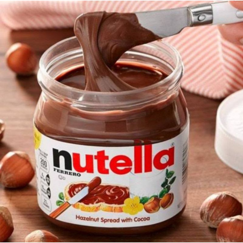 

Nutella Chocolate Hazelnut Spread 350gr (Selai Coklat Hazelnut)