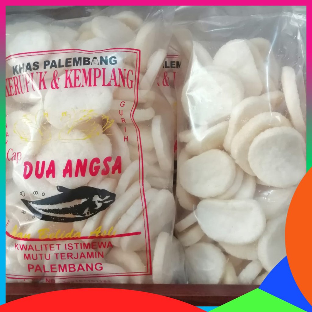 

KERUPUK KEMPLANG DUA ANGSA PAKETAN 1 KILOGRAM 250 GRAM DAN 500 GRAM KUALITAS ASLI PALEMBANG