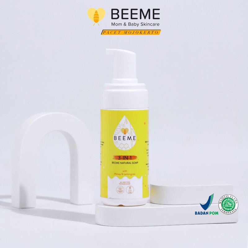 BEEME NATURAL SOAP 3in1