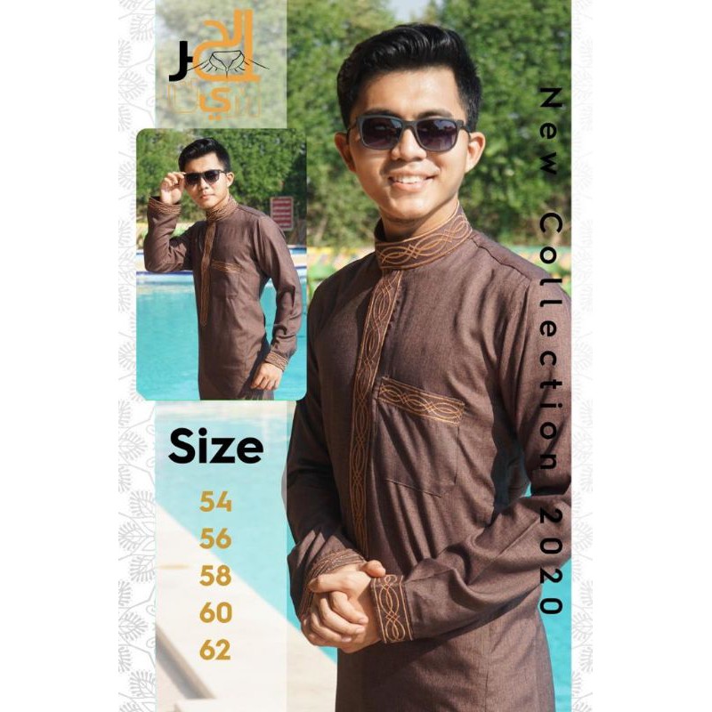 JUBAH AL HARAMAIN GAMIS PRIA AL HARAMAIN 100% ORIGINAL IMPORT LENGAN PANJANG WOLL HAROMAIN MESIR