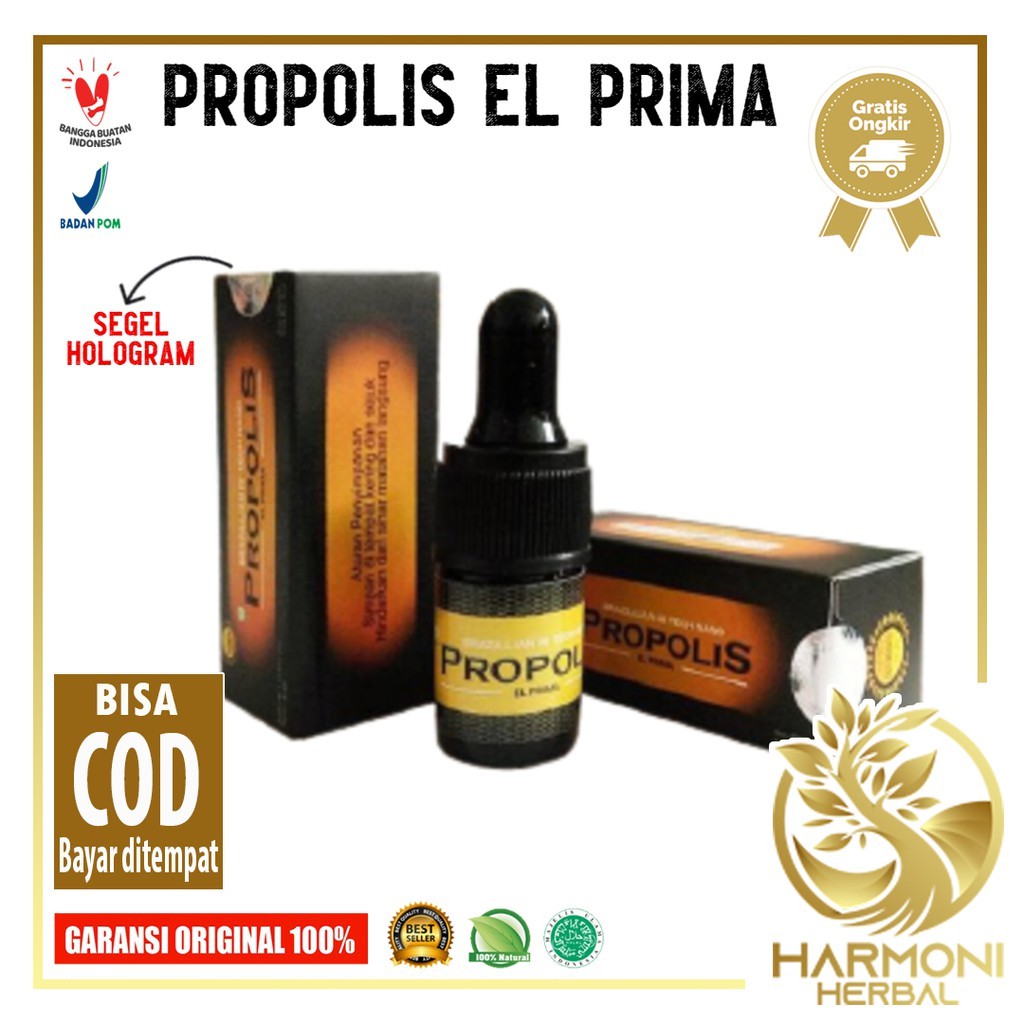 [PAKET 10BTL] Propolis Bazillian Harmoni 10ml Hi Tech Nano Green Premium Original