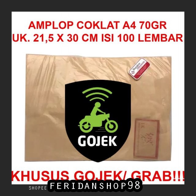 

BT622 AMPLOP COKLAT A-4 BEST ISI BY FERIDANSHOP98