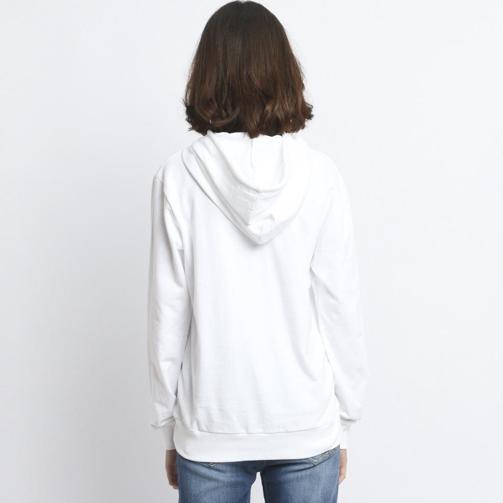 HOODIES 3.0 HORIZON WHITE Outer Casual Wanita Lengan Panjang LS - Baju Atasan Top Woman Hoodie Edwin