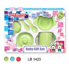 LustyBunny Feeding set LB 1423 / alat makan bayi / peralatan makan baby / Lusty Buny