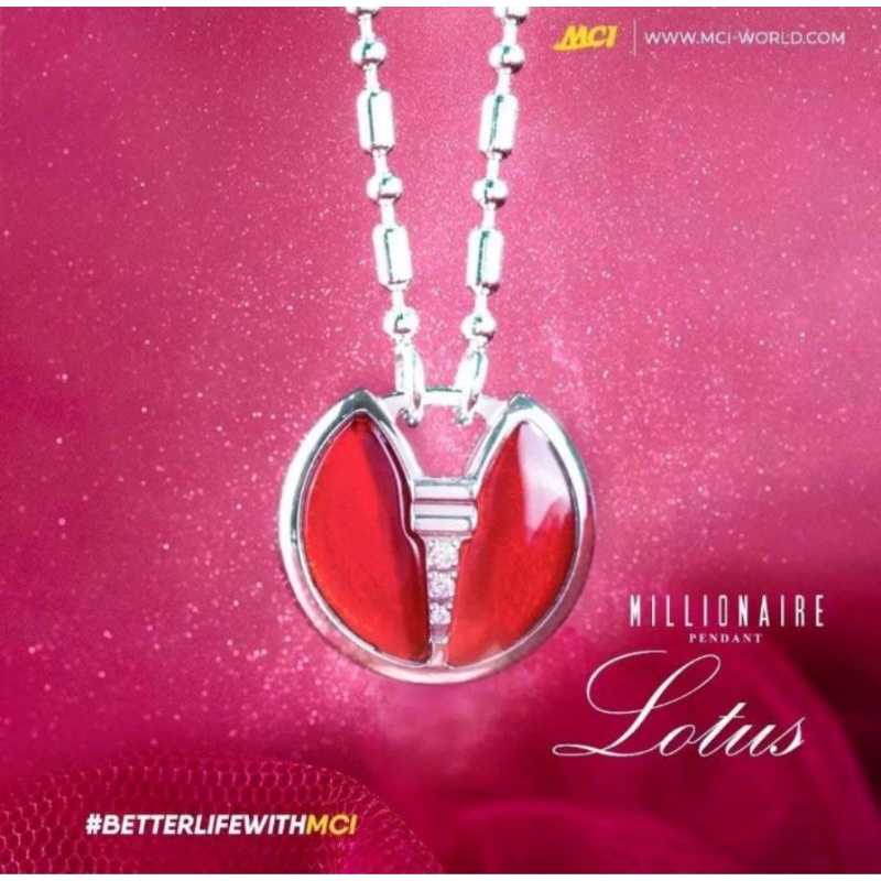 Millionare Pendant Lotus ori 100% by MGI/MCI