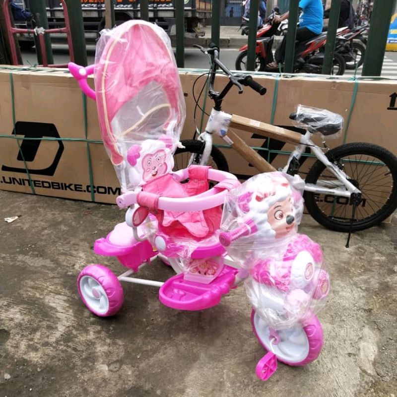 sepeda roda tiga balita wim cycle sheep