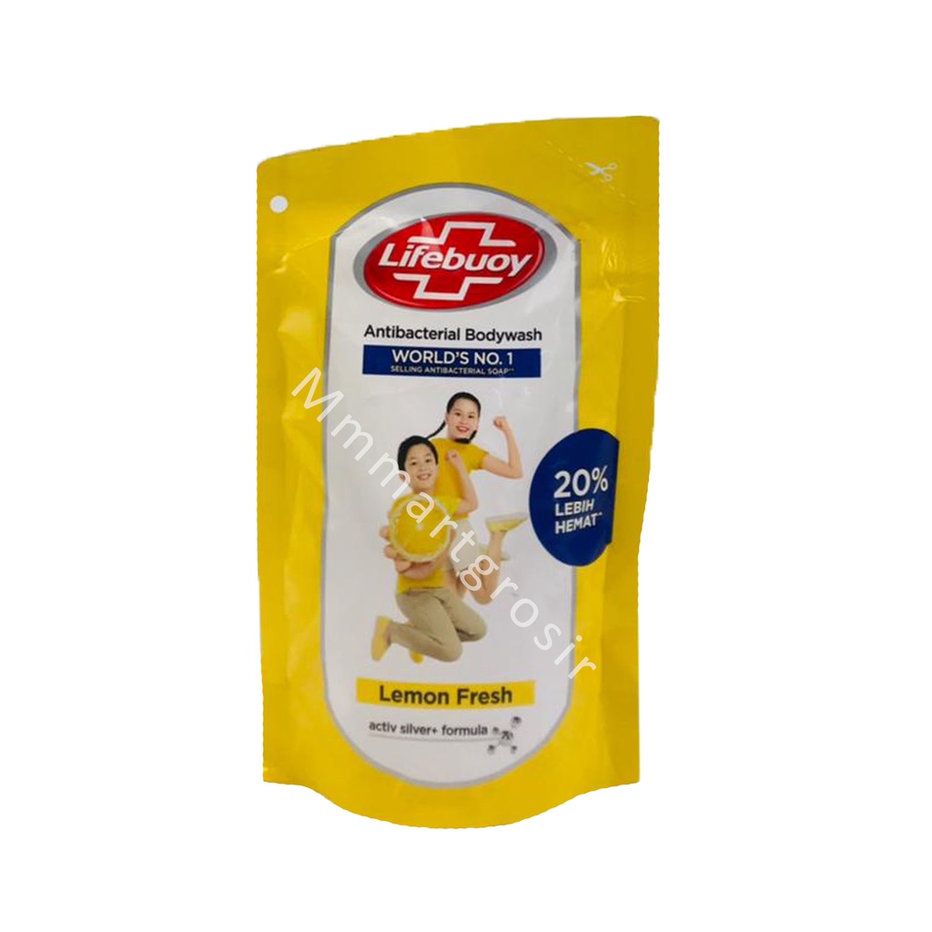 Lifebouy /  Antibacterial / Sabun Mandi / Lemon Fresh / 250ml