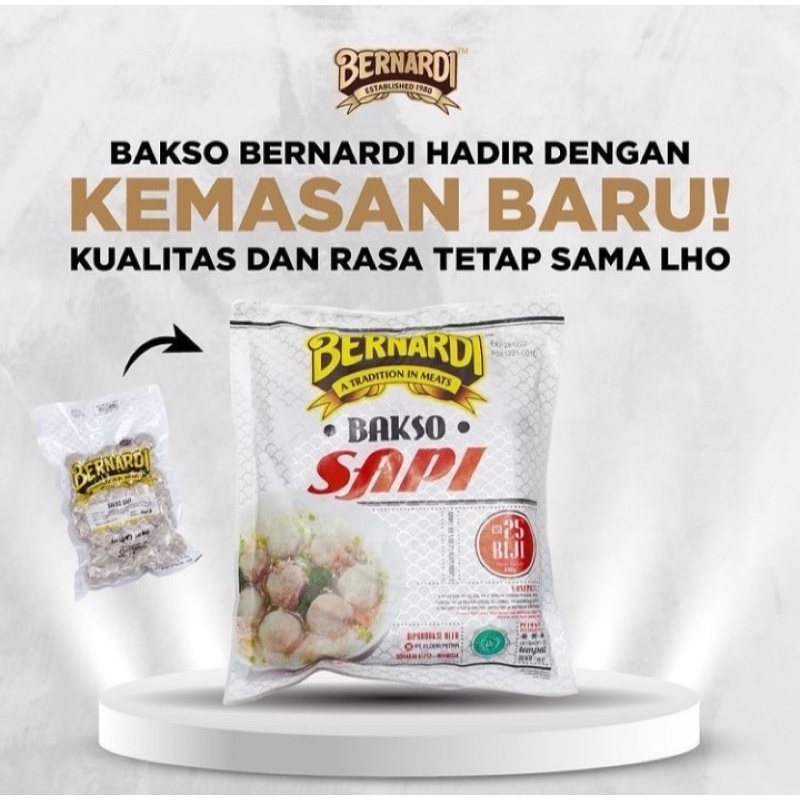 BAKSO SAPI BERNARDI ISI 25S UKURAN BESAR