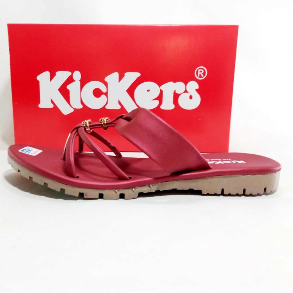 Kickers STB 02 Sandal Jepit Flat Wanita Size 37-40