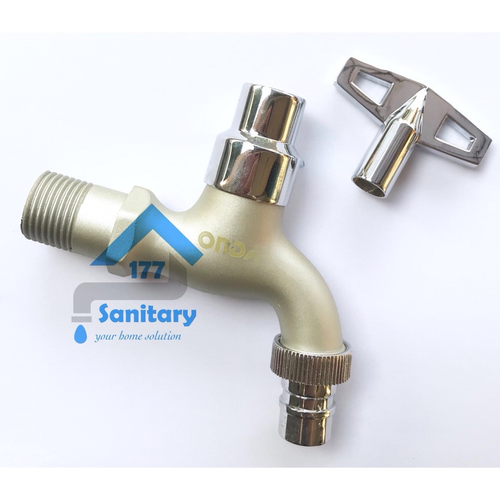 Kran taman KUNCI onda A821K - keran air taman mesin cuci onda bisa dikunci brass faucet wudhu  /H19