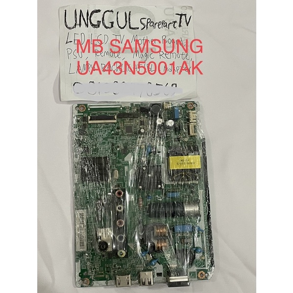 MAINBOARD MB SAMSUNG UA43N5001AK UA 43N5001 AK - MOTHERBOARD SAMSUNG UA43N5001