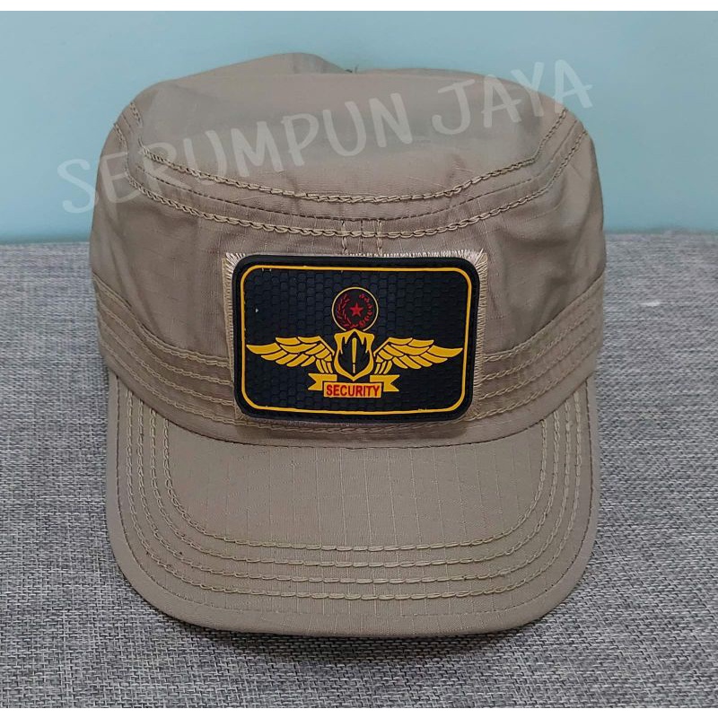 TOPI KOMANDO SECURITY WINGS - TOPI KOMANDO SECURITY WINGS VELCRO KREM 2 PATCH