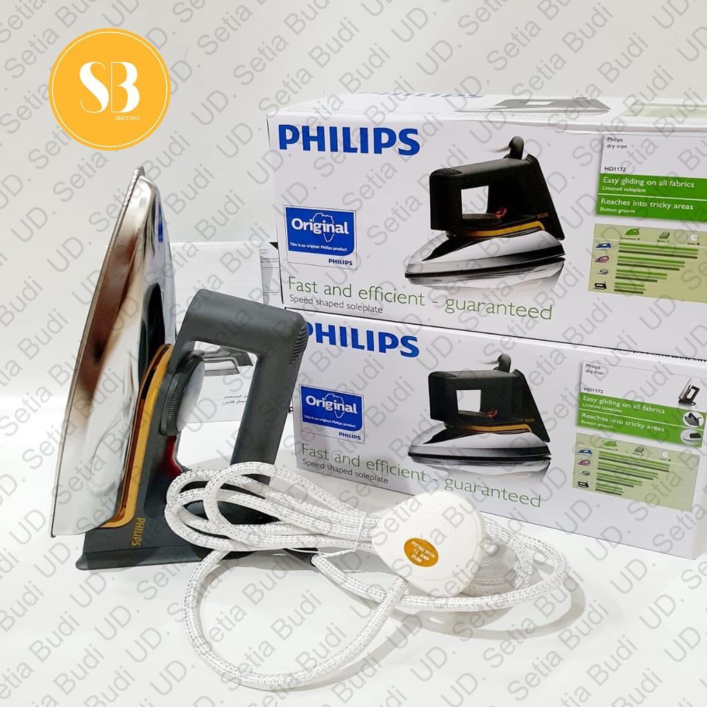 Philips Setrika 1000 W HD 1172 / HD1172 / HD - 1172