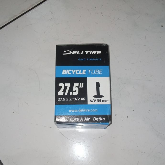 Ban Dalam Sepeda 27.5 X 2.25 / 2.40 / 2.125 / 2.30 Deli 27.5 Mtb